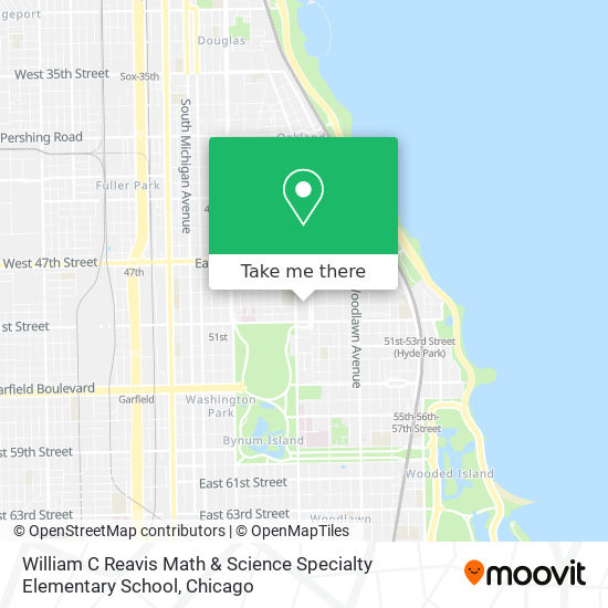 Mapa de William C Reavis Math & Science Specialty Elementary School