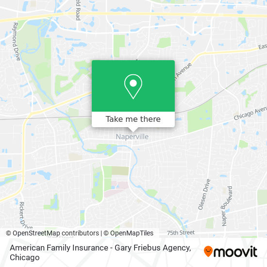 American Family Insurance - Gary Friebus Agency map