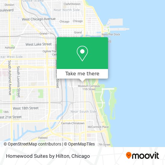 Homewood Suites by Hilton map
