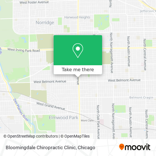 Mapa de Bloomingdale Chiropractic Clinic