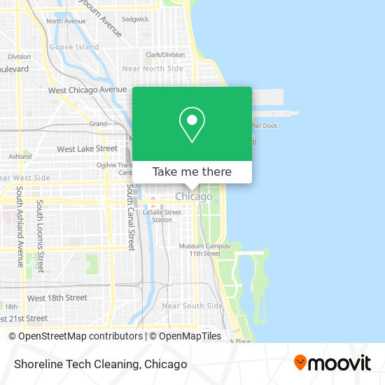 Shoreline Tech Cleaning map
