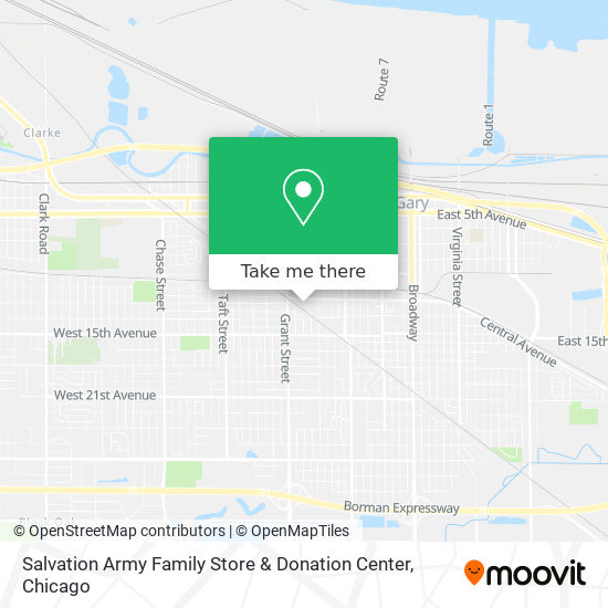 Mapa de Salvation Army Family Store & Donation Center