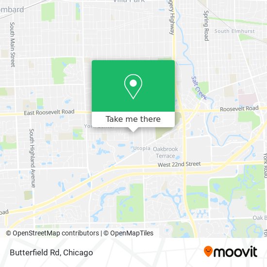 Mapa de Butterfield Rd