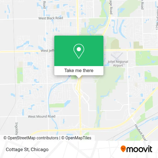 Cottage St map