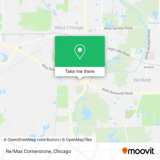 Re/Max Cornerstone map