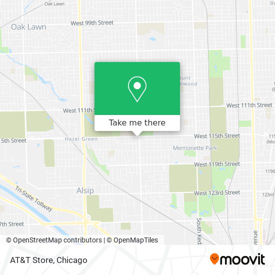 AT&T Store map