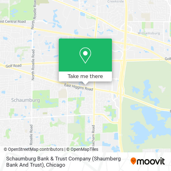 Mapa de Schaumburg Bank & Trust Company (Shaumberg Bank And Trust)