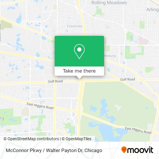 McConnor Pkwy / Walter Payton Dr map