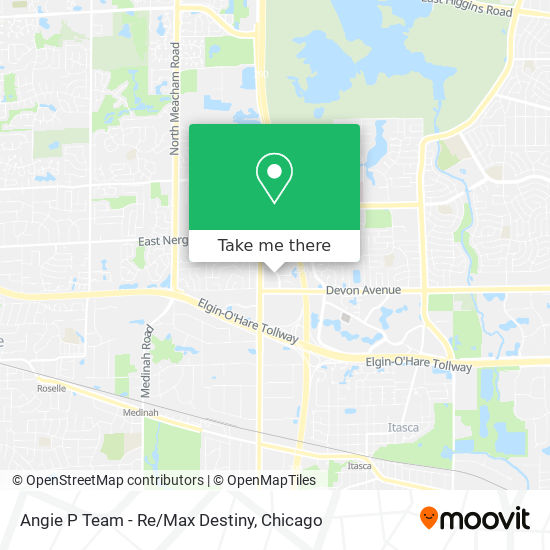 Angie P Team - Re/Max Destiny map