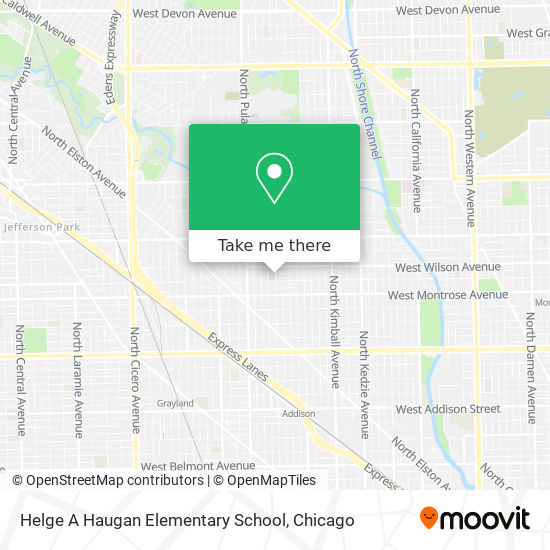 Helge A Haugan Elementary School map