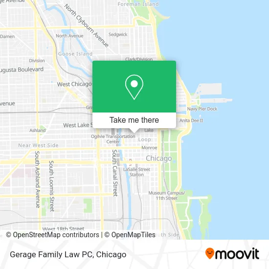 Gerage Family Law PC map