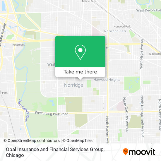 Opal Insurance and Financial Services Group map