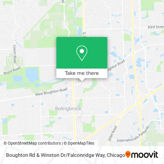 Mapa de Boughton Rd & Winston Dr / Falconridge Way