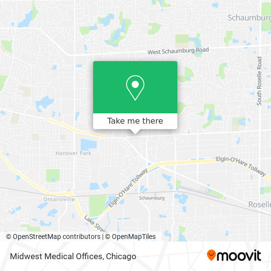Midwest Medical Offices map