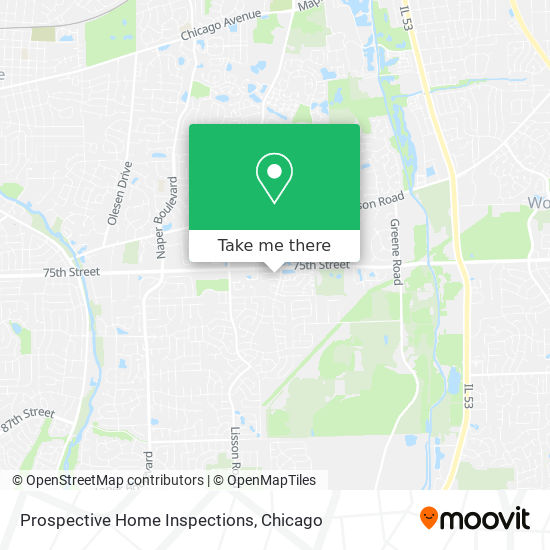 Mapa de Prospective Home Inspections