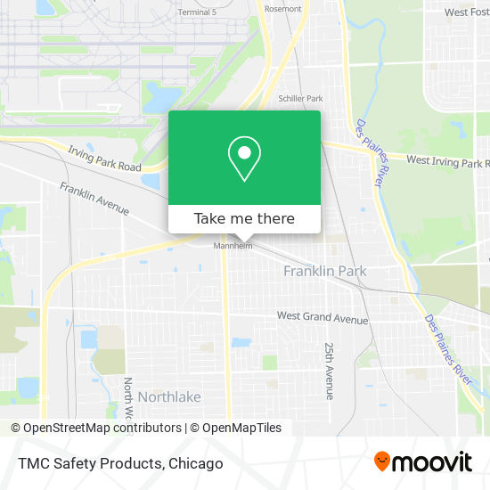 TMC Safety Products map