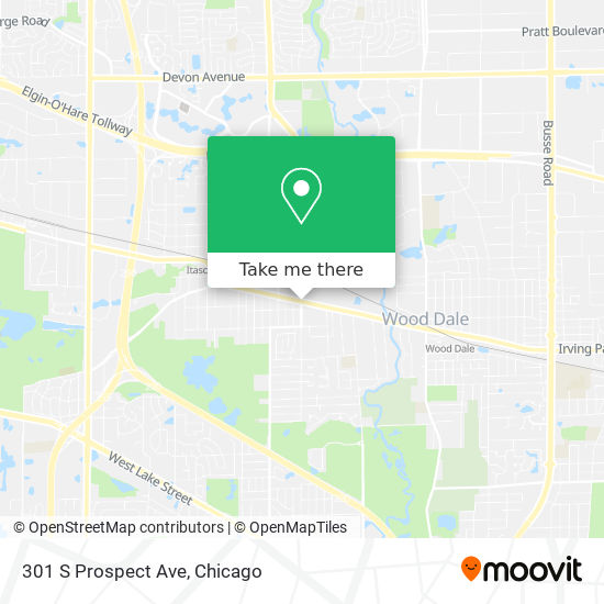 301 S Prospect Ave map