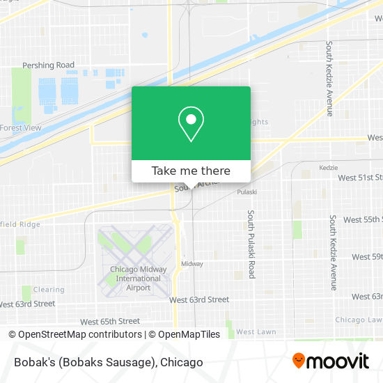 Bobak's (Bobaks Sausage) map