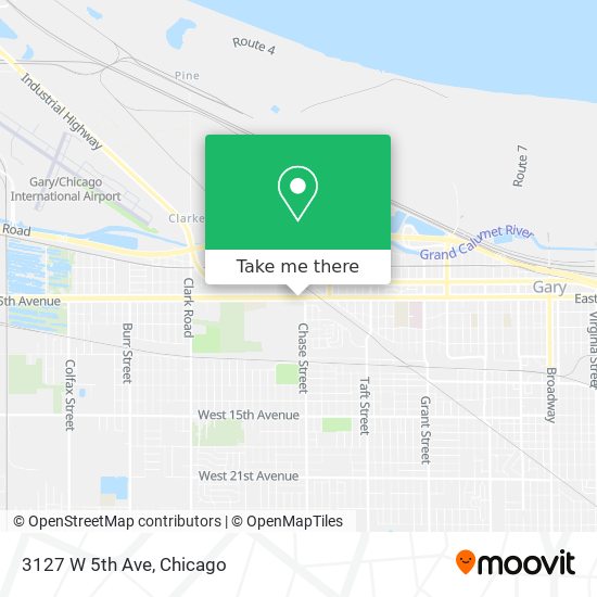 3127 W 5th Ave map