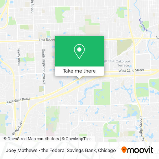 Mapa de Joey Mathews - the Federal Savings Bank