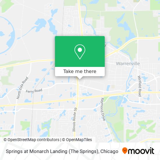 Springs at Monarch Landing (The Springs) map