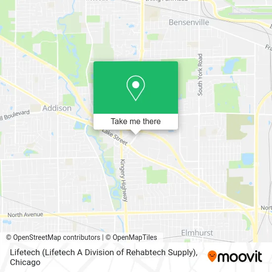 Lifetech (Lifetech A Division of Rehabtech Supply) map