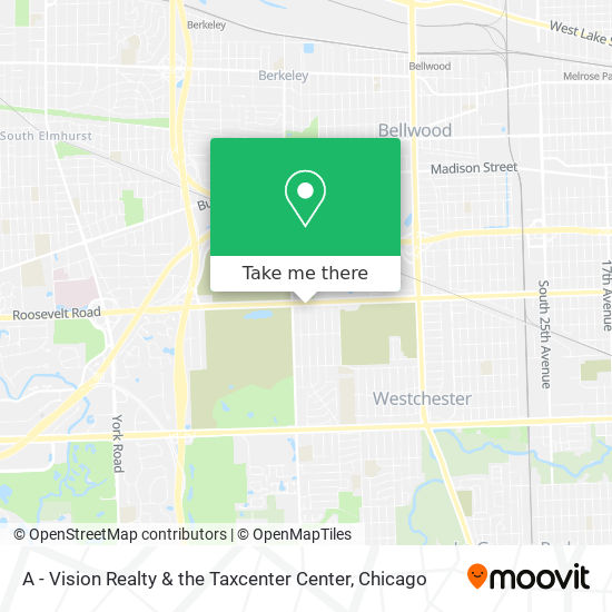 A - Vision Realty & the Taxcenter Center map