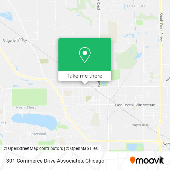 301 Commerce Drive Associates map