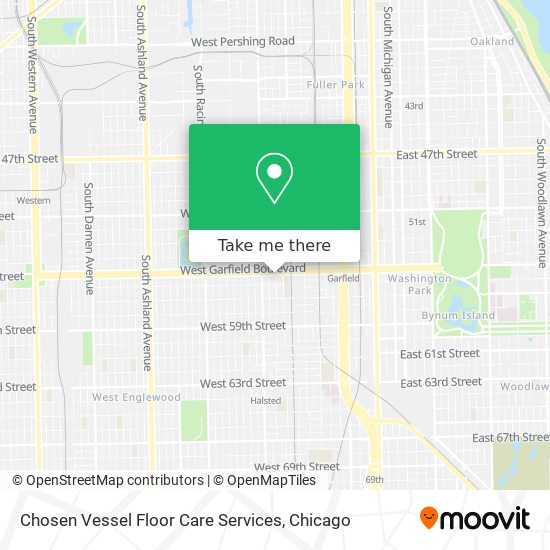 Chosen Vessel Floor Care Services map