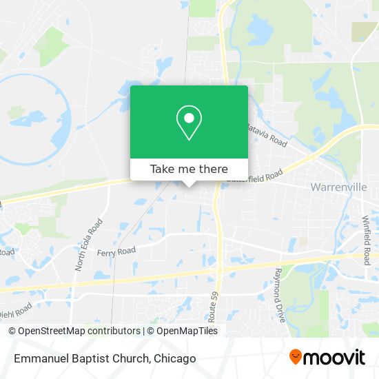 Emmanuel Baptist Church map