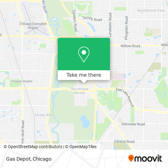 Gas Depot map