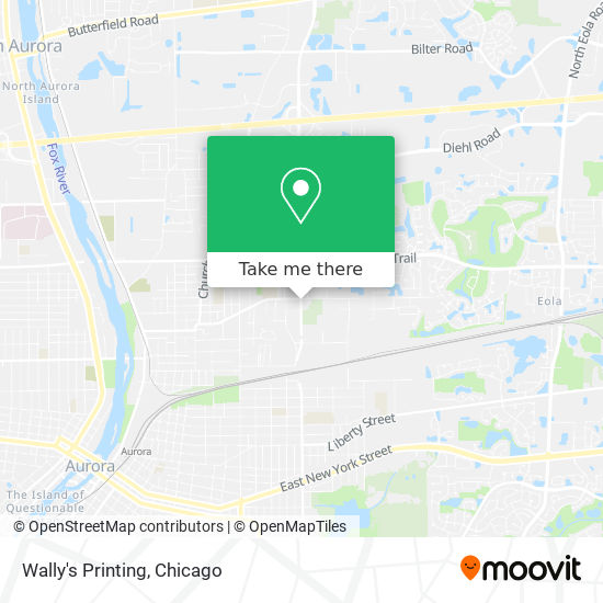 Mapa de Wally's Printing