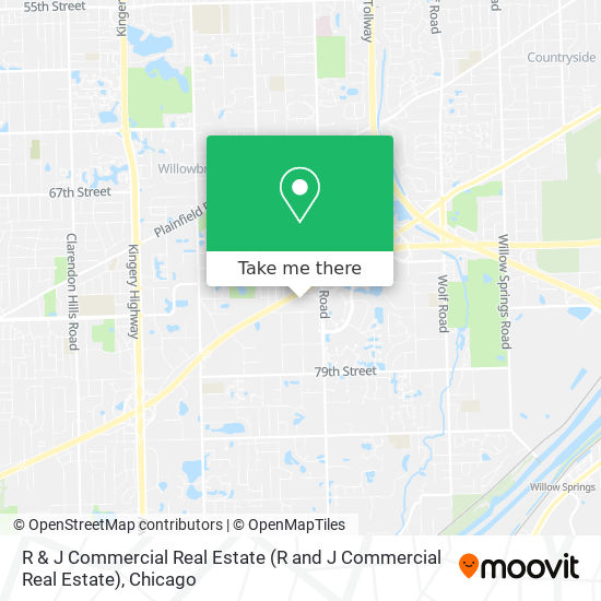 R & J Commercial Real Estate map