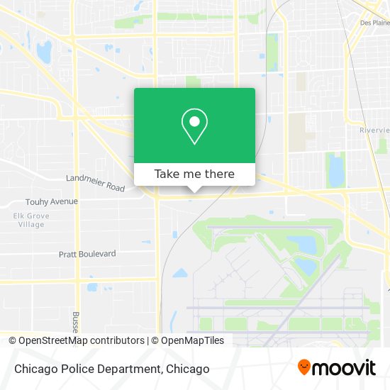 Chicago Police Department map