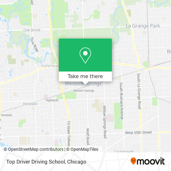 Top Driver Driving School map