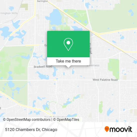 5120 Chambers Dr map