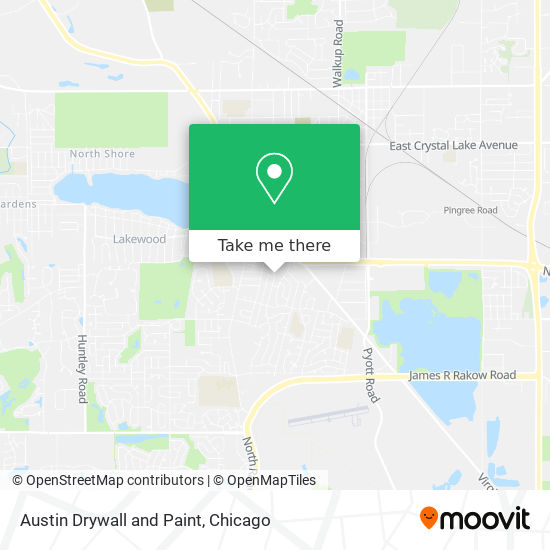 Austin Drywall and Paint map