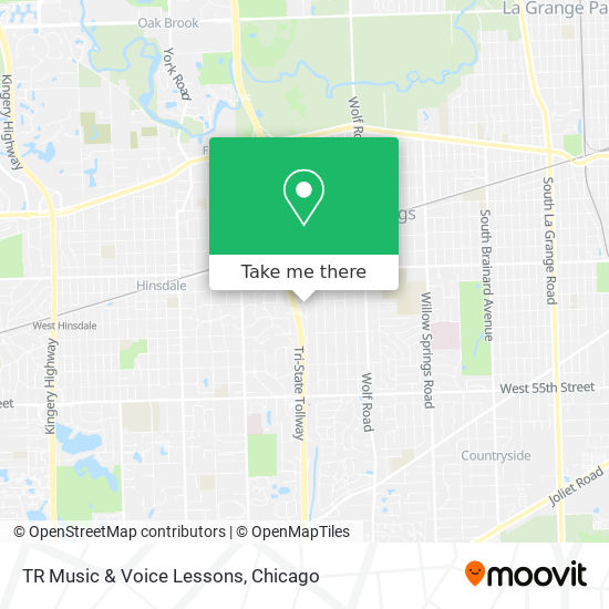 TR Music & Voice Lessons map