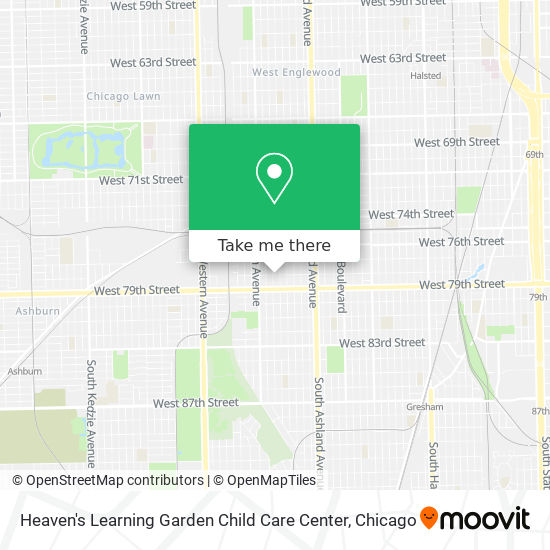 Heaven's Learning Garden Child Care Center map