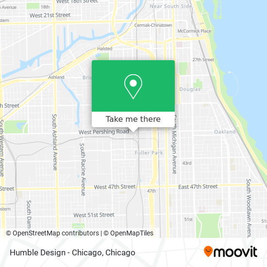 Mapa de Humble Design - Chicago