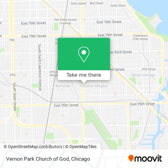 Mapa de Vernon Park Church of God