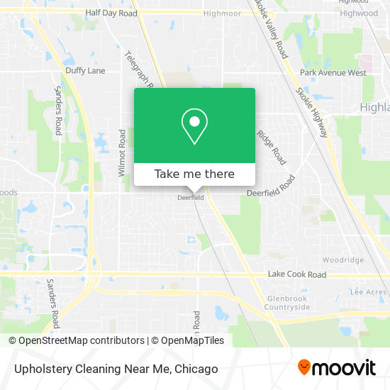 Upholstery Cleaning Near Me map