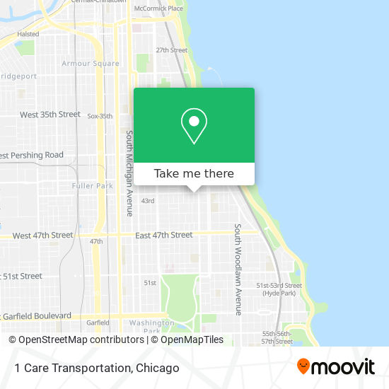 1 Care Transportation map