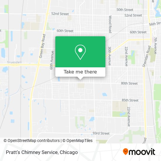 Mapa de Pratt's Chimney Service