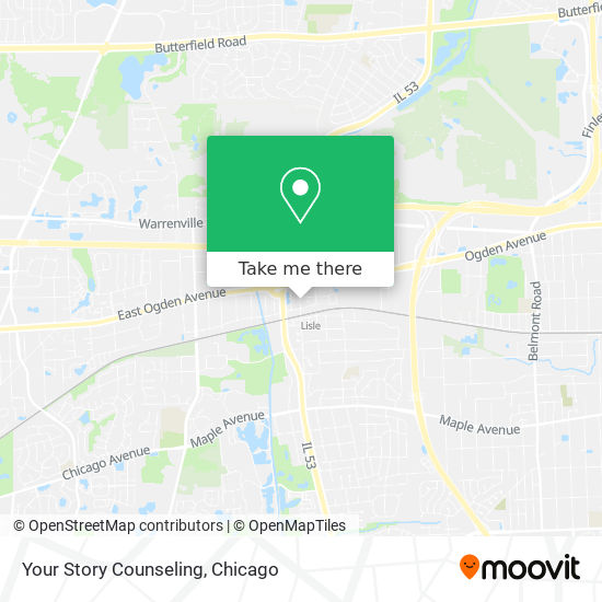 Your Story Counseling map