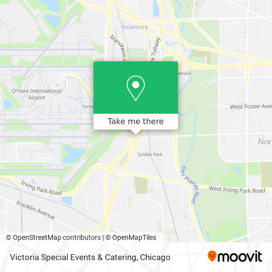 Victoria Special Events & Catering map