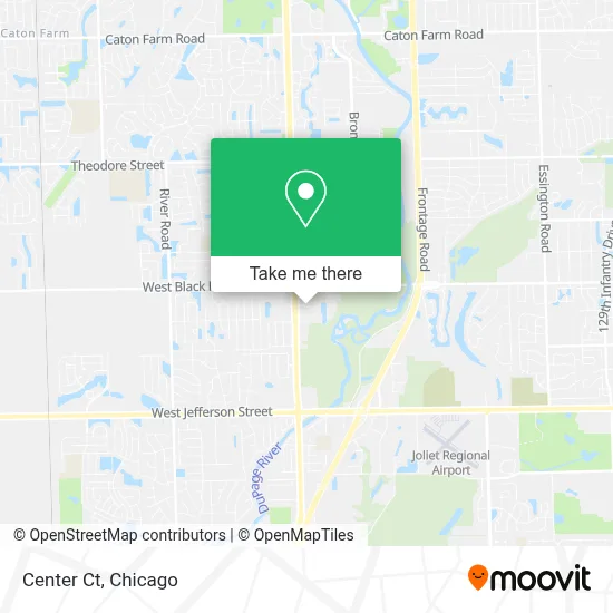 Center Ct map