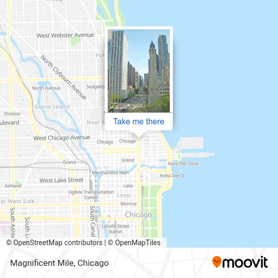 Magnificent Mile map