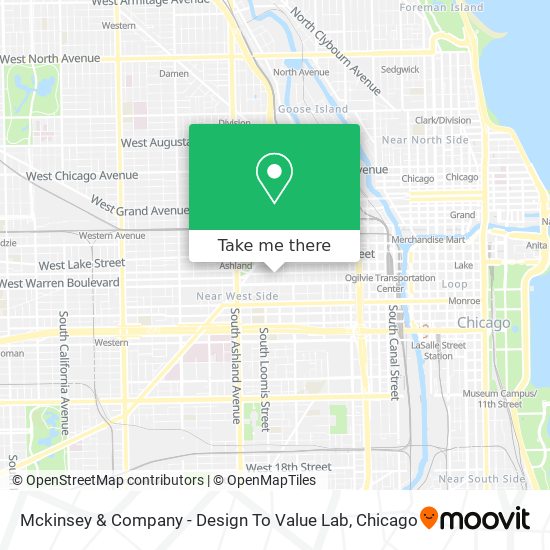 Mckinsey & Company - Design To Value Lab map