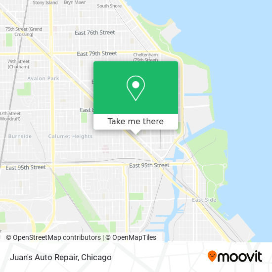 Juan's Auto Repair map